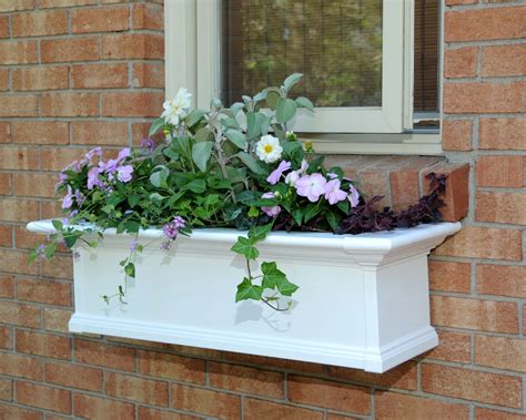 walmart window boxes white metal|free standing window box planter.